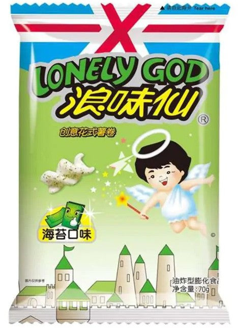Lonely God Potato Twists-Seaweed/70g