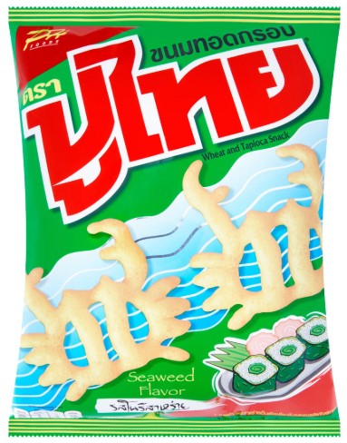 Pu Thai Crispy Snack Seaweed Flavour/60g