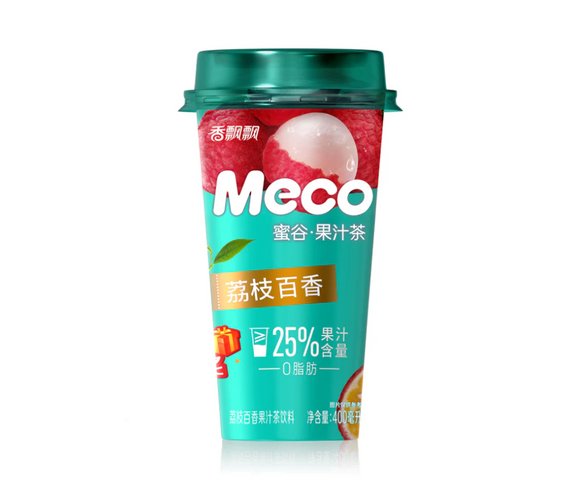 MECO Lychee & Passion Fruit Tea Drink/400ml