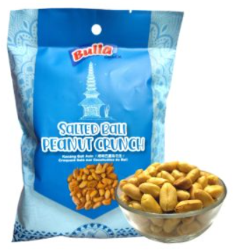 BULLA Salted Bali Peanut Crunch/250g