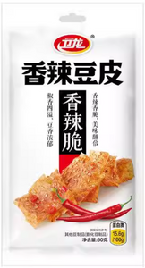Weilong Spicy Bean Curd Sheet/60g