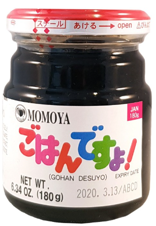 Momoya Seasoned Seaweed Gohan Desuyo/180克