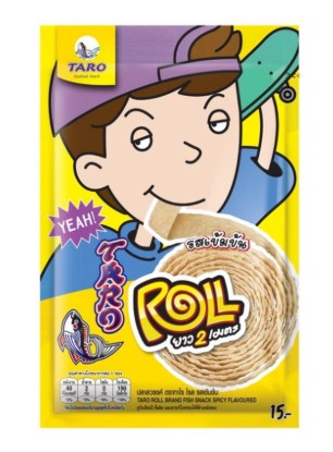 Taro Roll Fish Snack Spicy Flavor/ 13g
