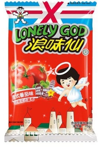 Lonely God Potato Twists-Tomato/70g