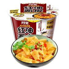 HI A KUAN Broad Noodle Hot and Sour  Flavor/115g