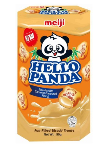 Meji HelloPpanda Biscuit With Caramel Flavoured/50g
