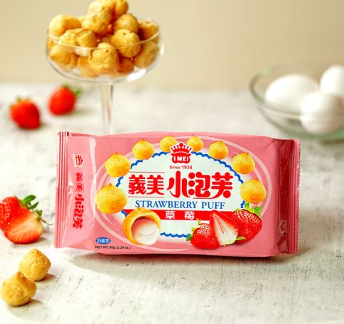I-Mei Puff Strawberry/57G