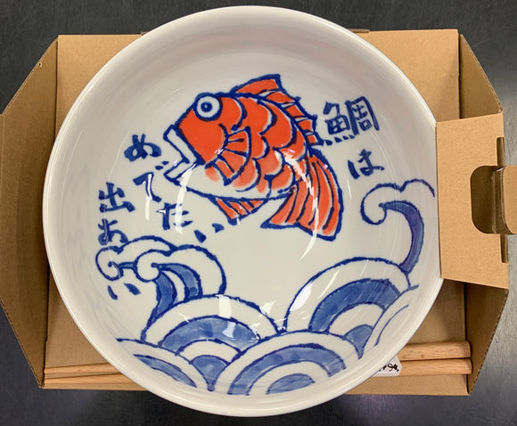 Omotenashi Ramen Bowl w chopstick (TA)