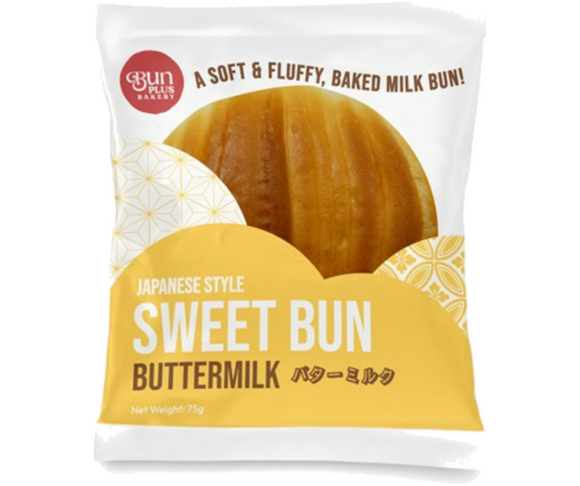 BUN+ Sweet Buttermilk Bun/75g
