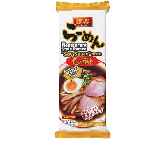 MENRAKU Soy Sauces Ramen/182g