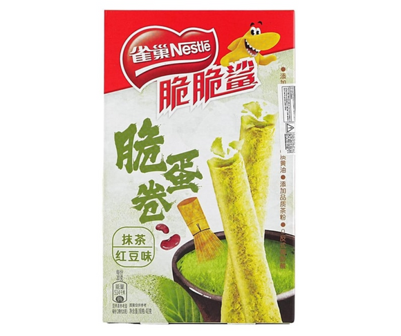 NESTLE Egg Roll - Matcha & Red Bean Flavour/40g